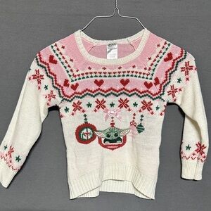 Star Wars Pink and Cream Sweater